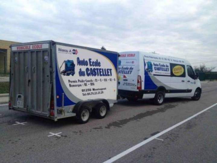 Auto-école poids lourd, Oyonnax